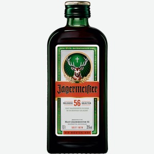 Ликер десертный ЯГЕРМАЙСТЕР 35% 0,1Л