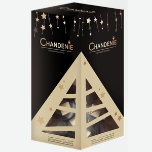 Конфеты Chandenie Gold Christmas Tree Лесной Орех Шоколад 180г, , ,