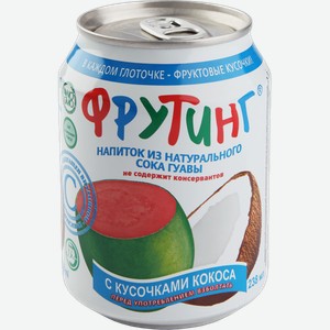 Напиток Fruiting C Кокосом Ж/б. 0,238л, ,