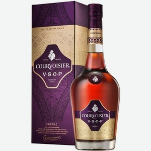 Коньяк Курвуазье Всоп 40% П/уп. 0,5л, ,