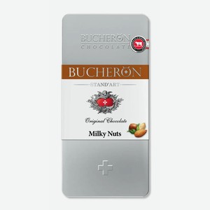 Шоколад Bucheron Молочный С Орехами Ж/б. 100г, , ,