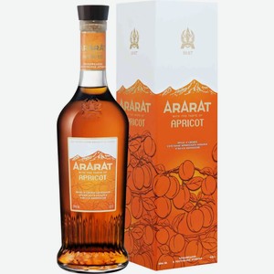 Спиртной напиток на основе коньяка АРАРАТ АПРИКОТ СО ВКУСОМ АБРИКОСА 35% 0,5Л, ,