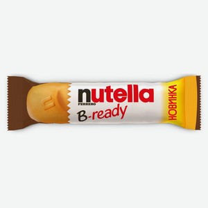 Вафельный батончик FERRERO NUTELLA B-READY С КАКАО 22Г, , ,