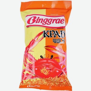 Чипсы Binggrae Краб Ту 80г, , ,