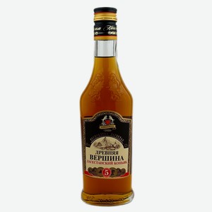 Коньяк Древняя Вершина 5 Лет 40% 0,25л