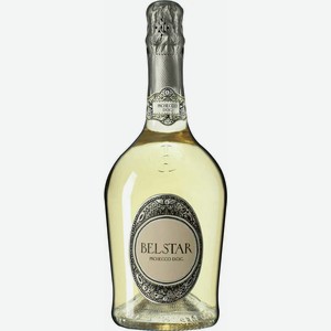 Вино игристое БЕЛЬСТАР ПРОСЕККО ДОК 11% БЕЛ. БРЮТ 0,75Л