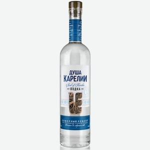 Водка Душа Карелии 40% 0,5л, ,