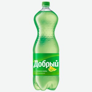 Напиток Добрый Лимон-лайм Газ. Пэт 2л, ,