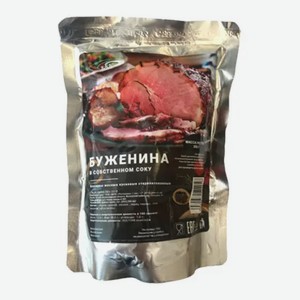 Буженина Бкк В Собственном Соку Сто 350г, , ,