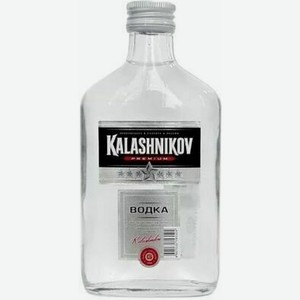 Водка Калашников Премиум 40% 0,25л