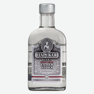 Водка Царская Серебряная 40% Фл. 0,25л