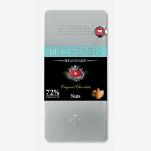 Шоколад Bucheron Горький С Орехами Ж/б. 100г,