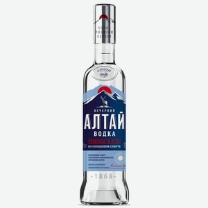 Водка Вечерний Алтай 40% 0,7л