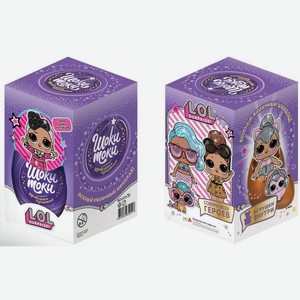 Шоколадное яйцо ШОКИ-ТОКИ С ИГРУШКОЙ XXL 70Г, , ,