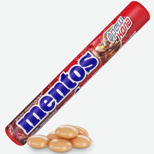 Драже жевательное MENTOS ФРЕШ КОЛА 37,5Г, , ,