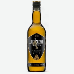 Виски купажированный ДЖО РЕБЕЛ 40% 0,7Л