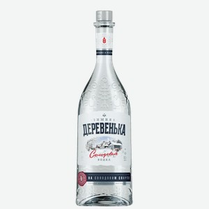 Водка Зимняя Деревенька На Солодовом Спирте 40% 0,7л