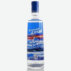 Водка Вечерний Алтай Горный 40% 0,5л