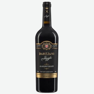 Вино сортовое ординарное ДАРЕДЖАНИ АЛАЗАНСКАЯ ДОЛИНА 10-15% КР. П/СЛ. 0,75Л