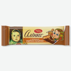 Шоколад Аленка Молочный С Вареной Сгущенкой Красный Октябрь 48г, , ,