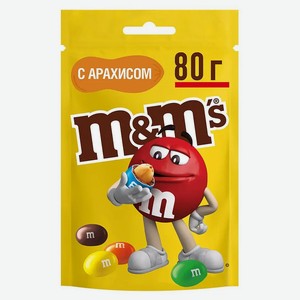 Драже M&m s Орех 80г, , ,