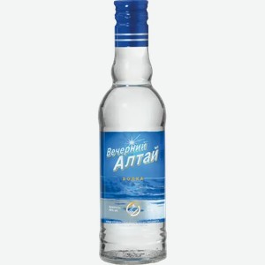 Водка Вечерний Алтай 40% 0,25л