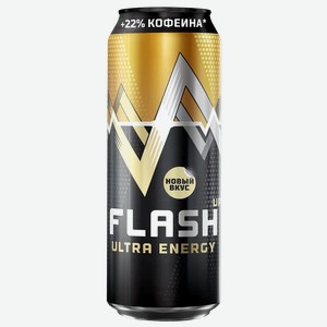 Энергетический напиток FLASH UP ENERGY ULTRA Ж/Б. 0,45Л, ,