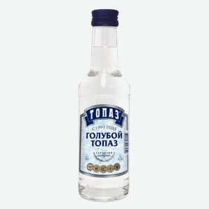 Настойка горькая ГОЛУБОЙ ТОПАЗ 38% 0,25Л