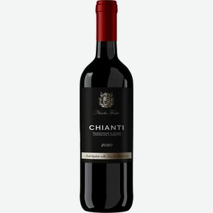 Вино сортовое ординарное КЬЯНТИ НИКОЛА ФЕСТА 8,5-15% КР. СУХ. 0,75Л