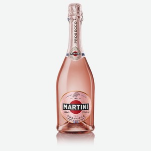 Вино игристое МАРТИНИ ПРОСЕККО РОЗЕ 11,5% РОЗ. СУХ. 0,75Л, ,