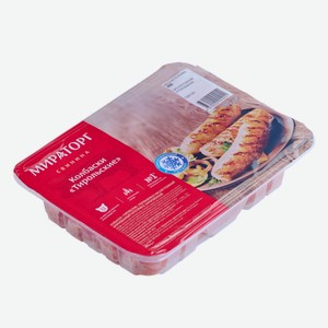 Колбаски Мираторг Тирольские Замороженные Сто 400г,