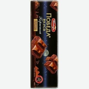 Шоколад Победа Вкуса Пористый Горький Гост 180г, , ,