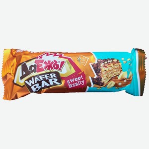 Конфеты Даежъ Wafer Bar С Карамелью Арахисом И Солеными Кранчами 40г, , ,