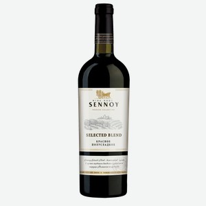 Вино Отборный Купаж Сенной Селектед Бленд 10-12% Кр. П/сл. 0,75л
