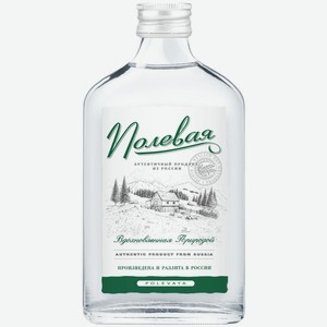 Водка Полевая 40% 0,25л