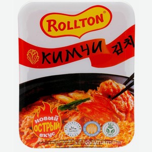 Лапша Роллтон С Кимчи Ту 90г, , ,