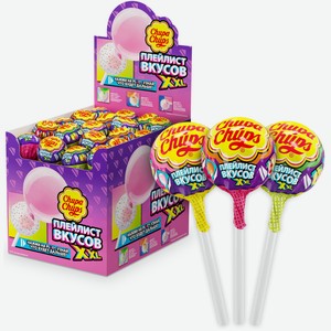 Карамель леденцовая CHUPA-CHUPS XXL 4D АССОРТИ 29Г,