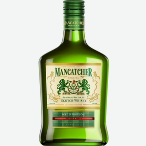 Виски зерновой МЭНКЭТЧЕР 40% 0,25Л