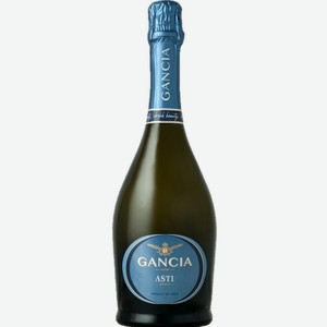 Вино игристое ГАНЧА АСТИ 7-7,5% БЕЛ. СЛ. 0,75Л, ,