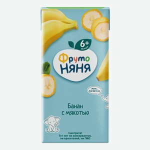 Нектар Фрутоняня Банан С Мякотью Ту 0,2л, ,
