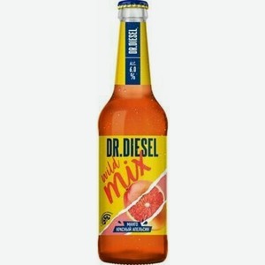 Пивной напиток DR. DIESEL WILD MIX МАНГО И КРАСНЫЙ АПЕЛЬСИН СВЕТЛ. ФИЛЬТР. ПАСТЕР. СТ/Б. 0,45Л, ,