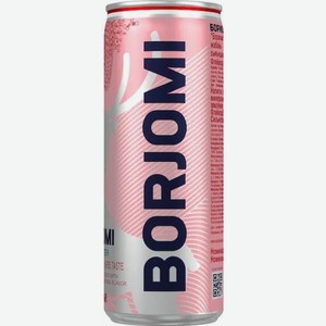 Минеральная вода BORJOMI FLAVORED WATER ЗЕМЛЯНИКА-АРТЕМИЗИЯ ГАЗ. Ж/Б. 0,33Л, ,