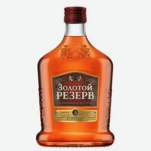 Коньяк Золотой Резерв 5 Лет 40-42% 0,25л