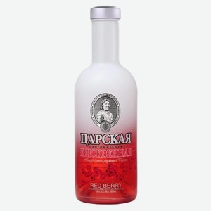 Настойка горькая ЦАРСКАЯ ОРИГИНАЛЬНАЯ КЛЮКВЕННАЯ 38% 0,5Л