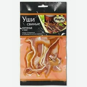 Уши свиные к/в К ПИВУ ТУ 100Г,