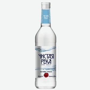 Настойка горькая ЧИСТАЯ РЕКА 35% 0,5Л, ,