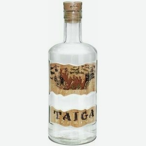 Водка Тайга Премиум Штоф 40% 0,5л, ,