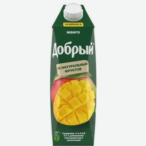Напиток сокосодержащий ДОБРЫЙ МАНГО 1Л, ,