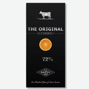 Шоколад Bucheron The Original Горький С Кусочками Апельсина 90г, , ,