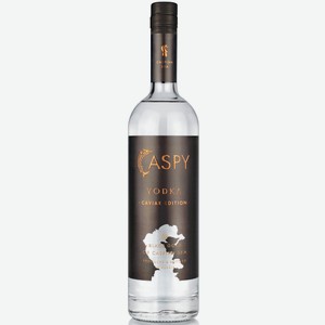 Водка Каспий Кавиар Эдишен 40% 0,7л, ,